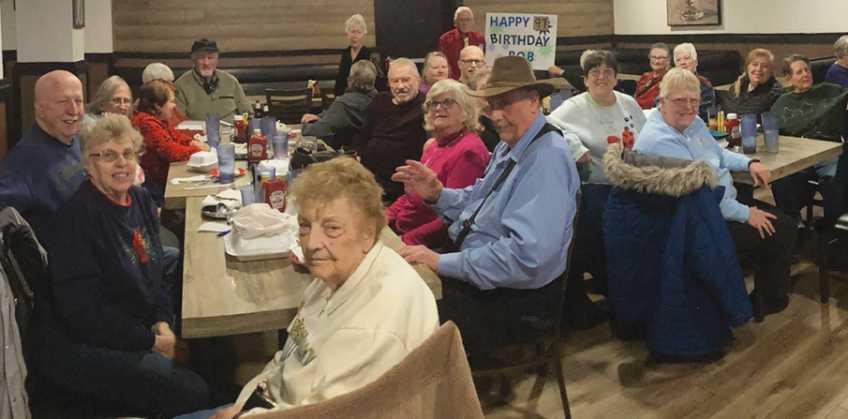 On December 12, 23 seniors from Friendship Park Community Center dined at Brickhouse Restaurant.