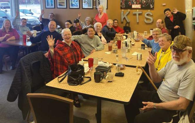 On November 21, 18 seniors from Friendship Park Community Center enjoyed breakfast at KT’s Diner.